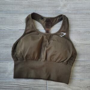 Gymshark Olive Sports Bra